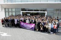 Group photo of invited guests and our School members taken outside Lo Kwee-Seong Integrated Biomedical Sciences Building